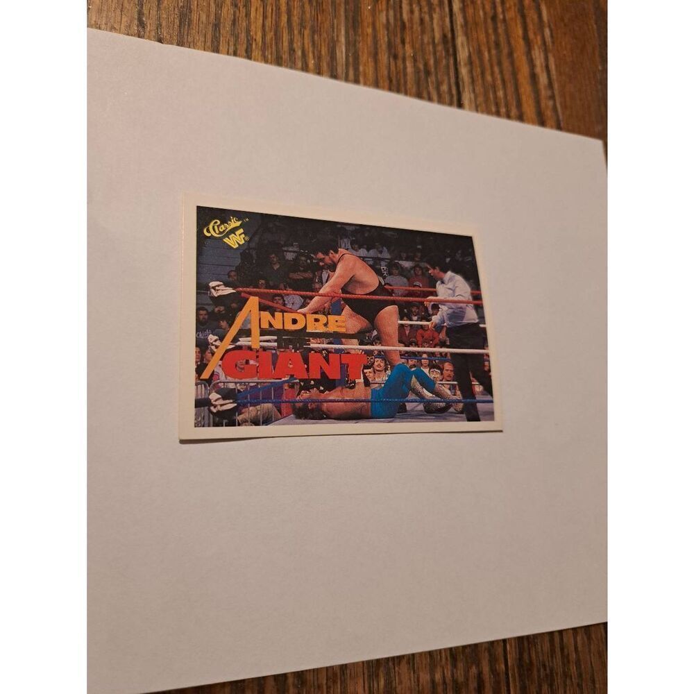Vintage 1990 WWF Andre the Giant Classic Wrestling Trading Card #76 Titan Sports
